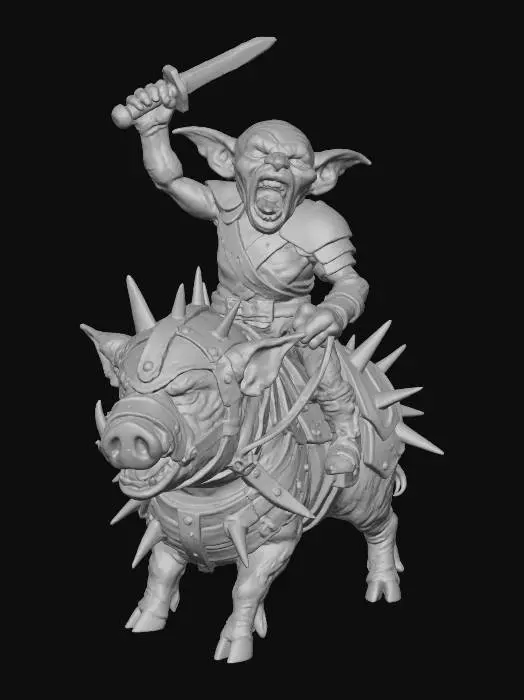 3D model for Goblinoid Charge