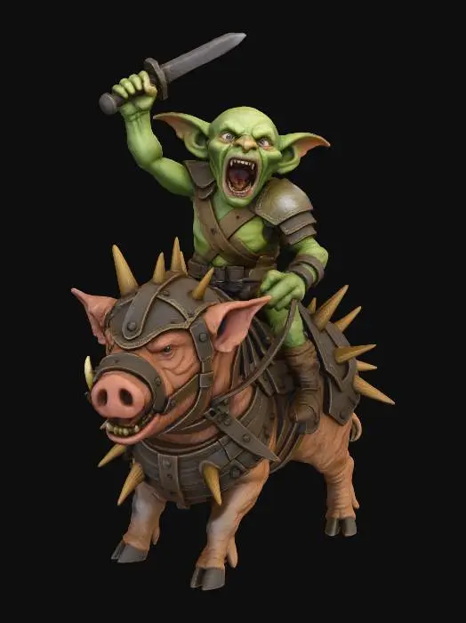3D model for Goblinoid Charge