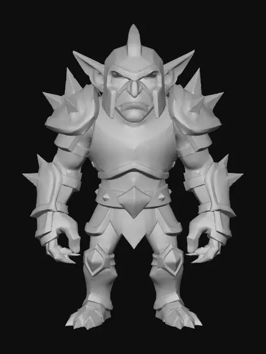 3D model for Goblin Warrior