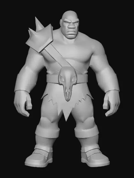 3D model for Warrior Guardian
