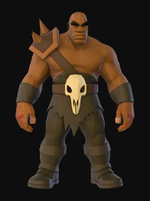 3D model for Warrior Guardian