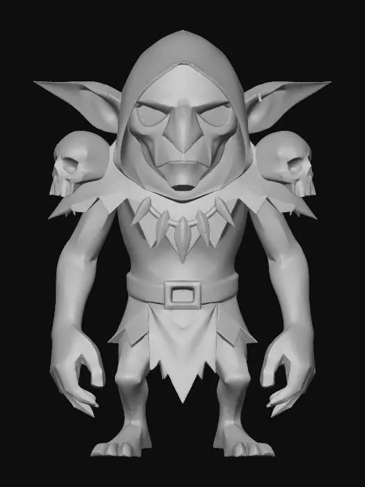 3D model for Goblin Shaman