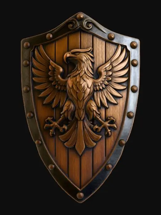 3D model for Eagle Crest Shield