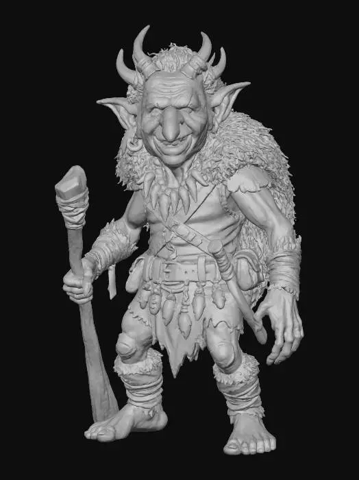 3D model for Goblin Elder