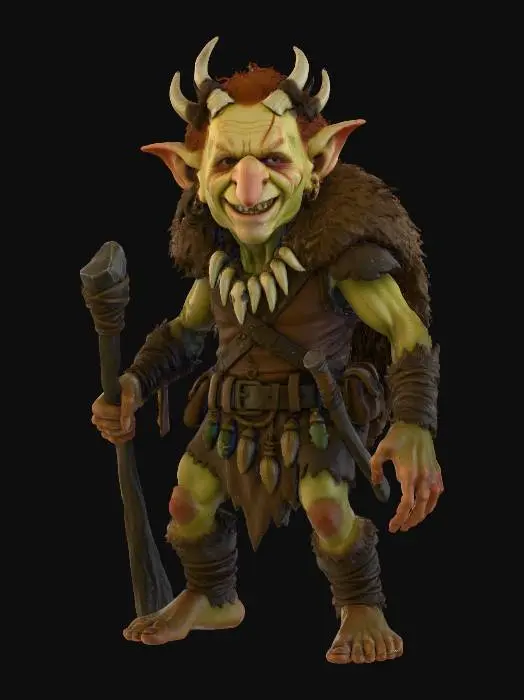 3D model for Goblin Elder