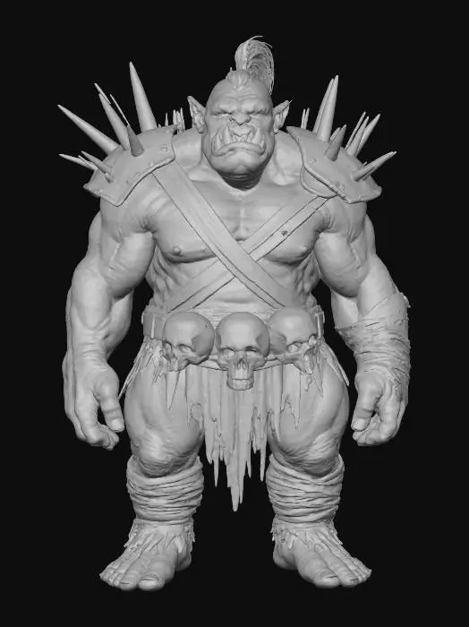 3D model for Warrior Sentinel