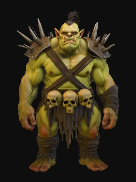 3D model for Warrior Sentinel