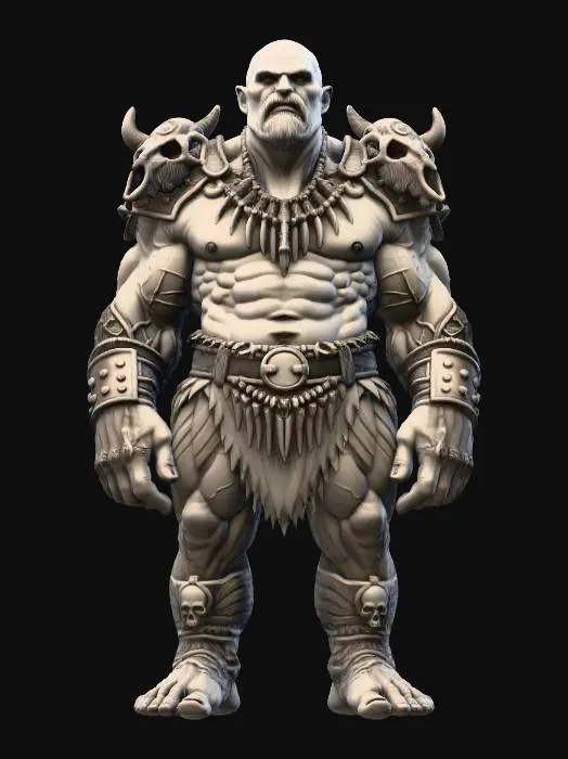 3D model for Cyclopean Warrior