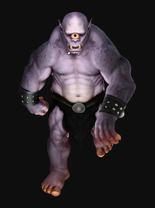 3D model for Cyclopean Guardian