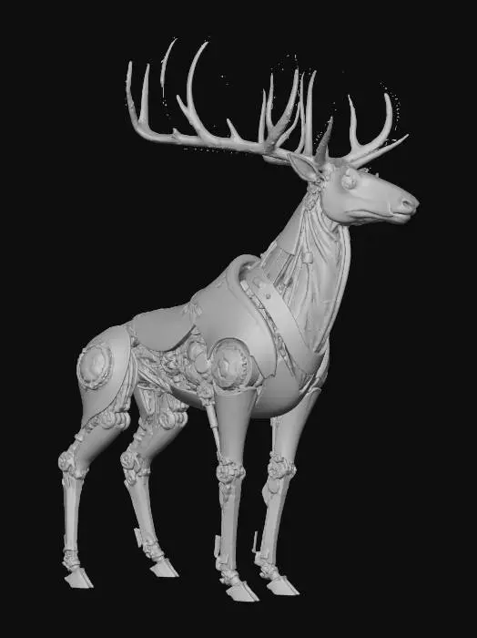 3D model for Mechanical Majesty, #Christmas2025#