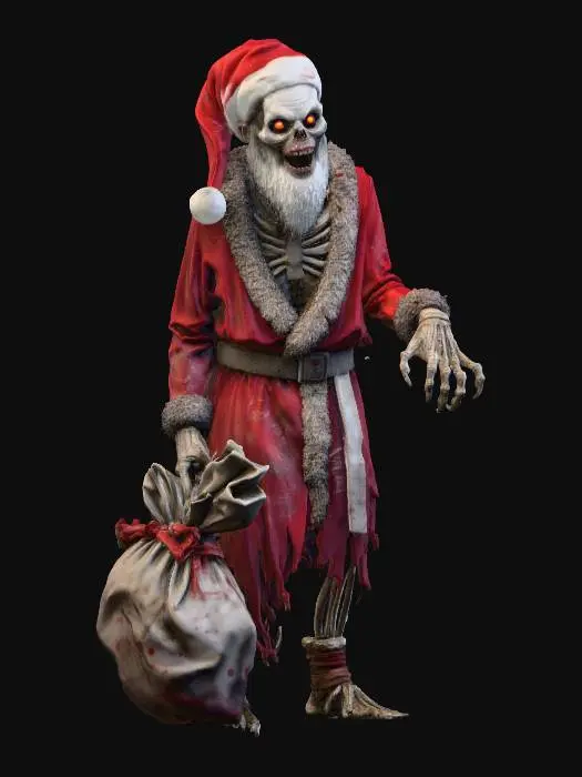 3D model for Zombie Claus, #Christmas2025#
