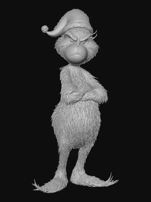 3D model for Grumpy Holiday Spirit, #Christmas2025#