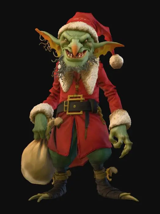 3D model for Goblin Claus, #Christmas2025#