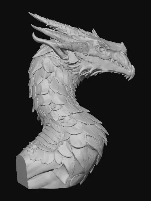 3D model for Elder Dragon Majesty