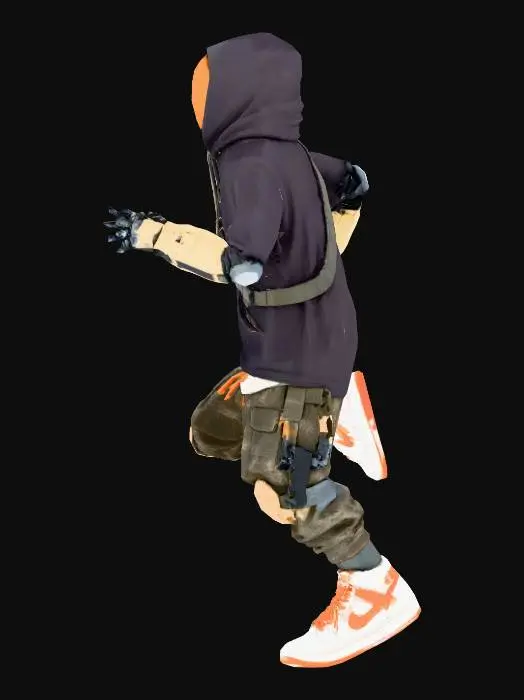 3D model for Cyberpunk Strider