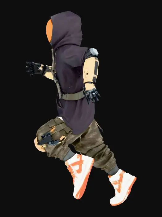 3D model for Cyberpunk Strider