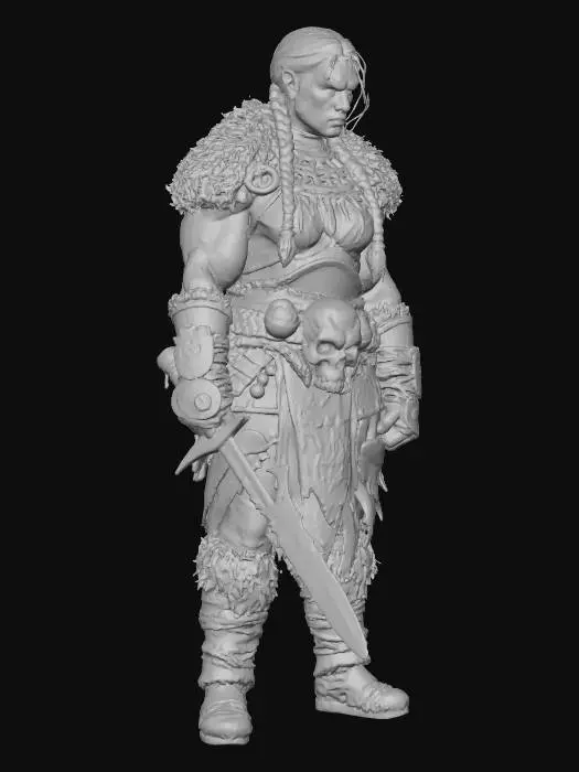 3D model for Warrior's Resolve