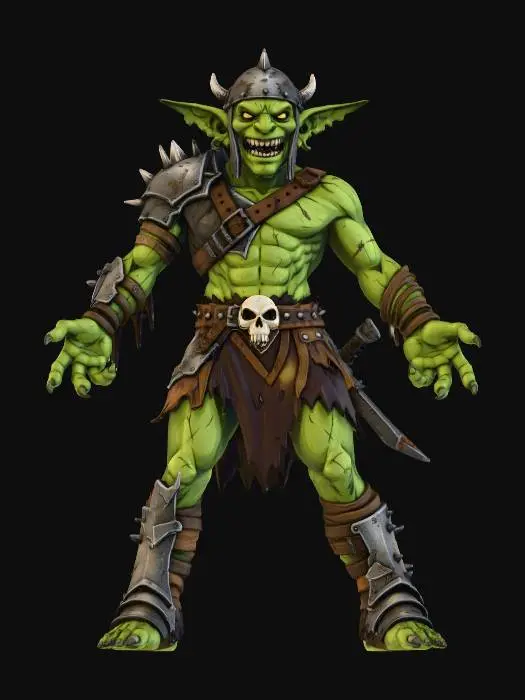 3D model for Goblin Warrior