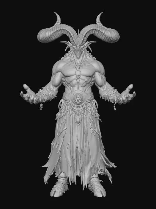 3D model for Demonic Presence