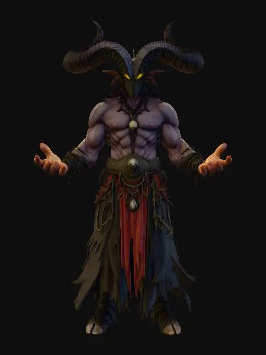 3D model for Demonic Presence