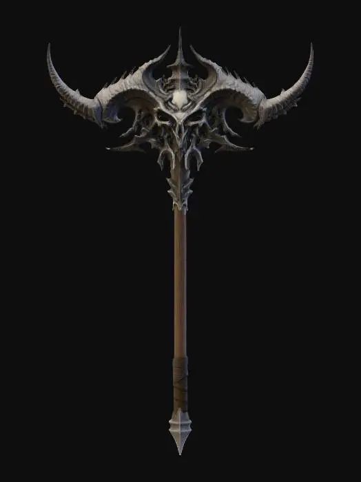 3D model for Hellbringer Battleaxe