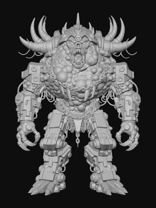 3D model for Mecha Behemoth
