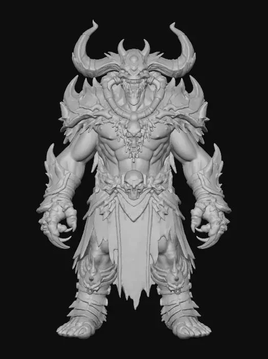 3D model for Demon Overlord