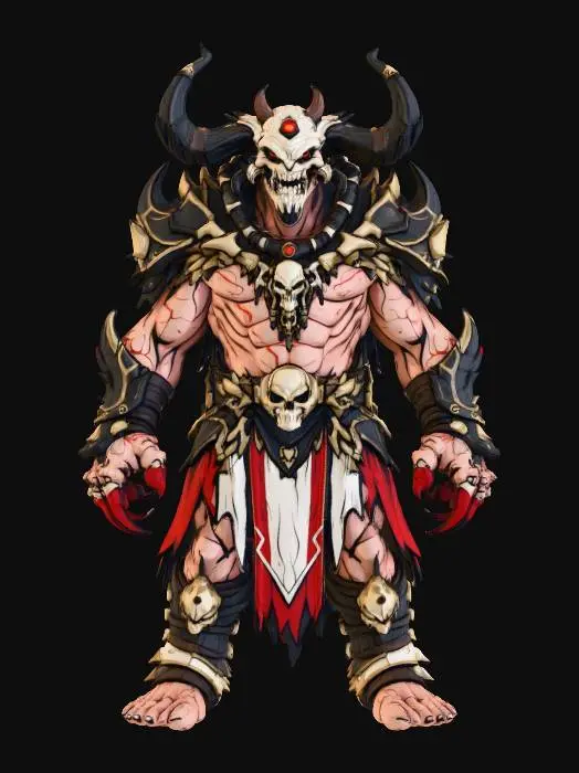 3D model for Demon Overlord