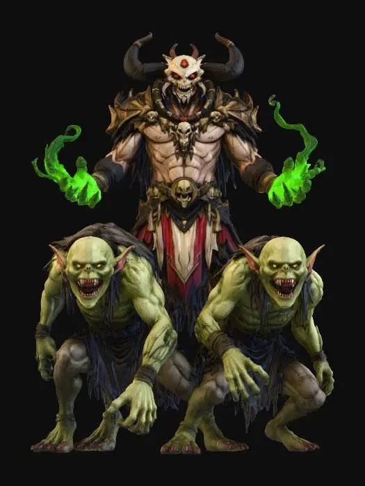 3D model for Necromancer's Horde