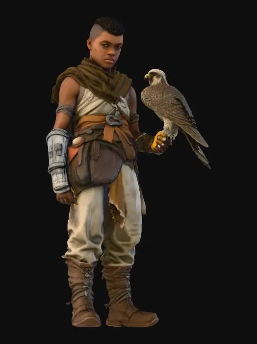 3D model for Falcon Whisperer