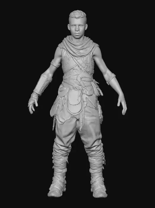 3D model for Warrior's Resolve