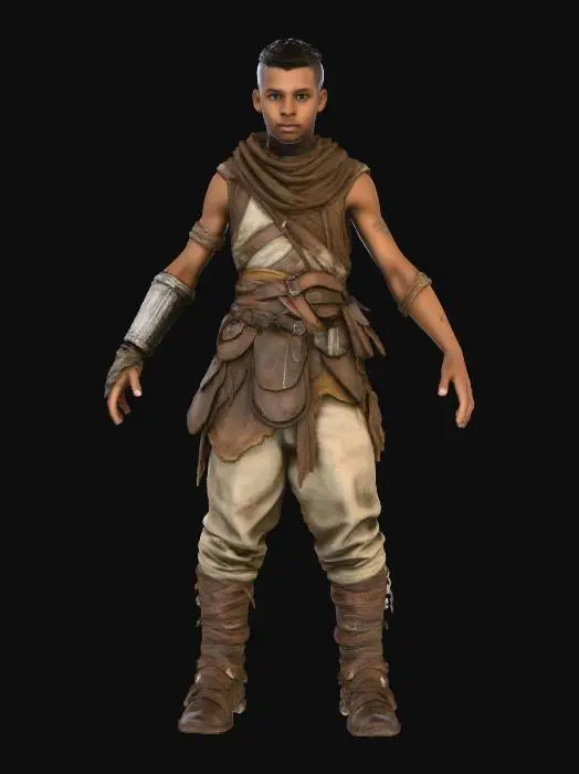 3D model for Warrior's Resolve