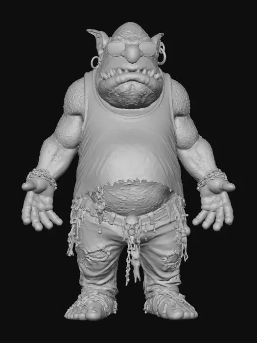 3D model for Rocker Troll
