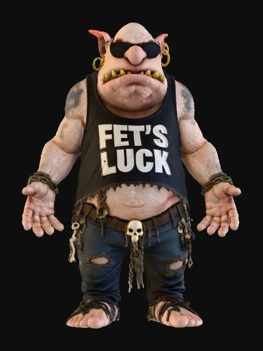 3D model for Rocker Troll
