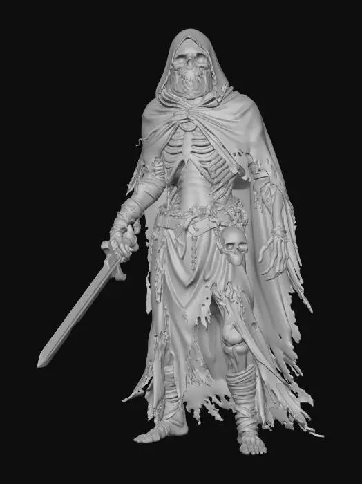 3D model for Revenant Warrior