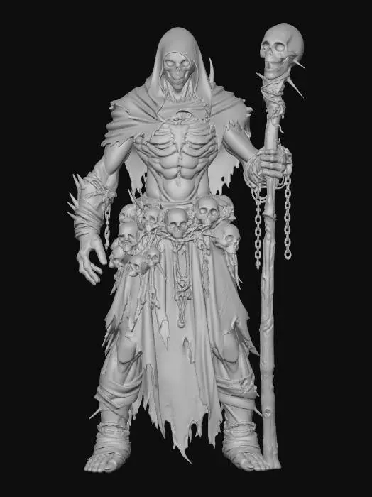 3D model for Eternal Lichmage