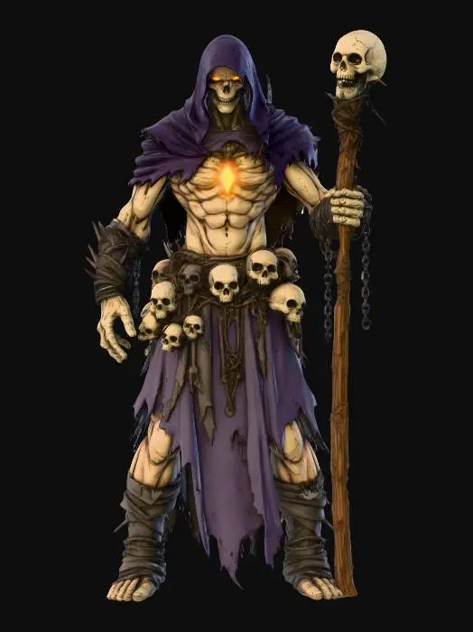 3D model for Eternal Lichmage