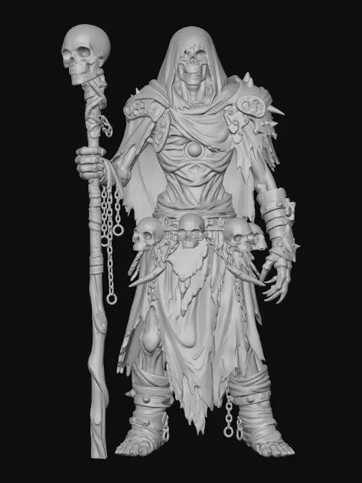 3D model for Necromancer Enigma