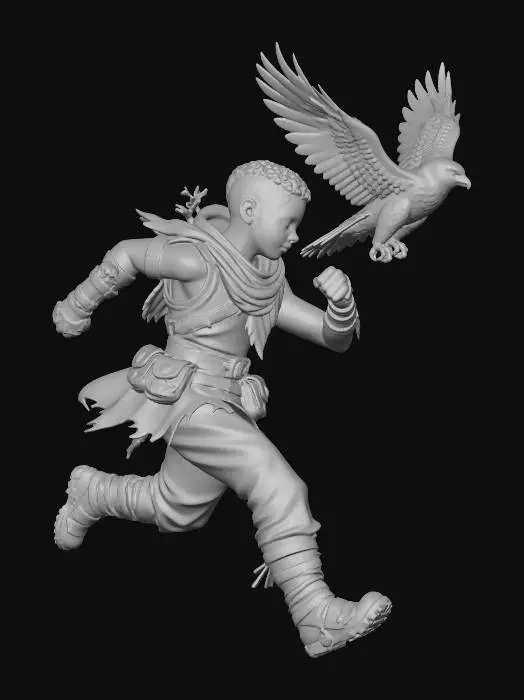 3D model for Falcon Run