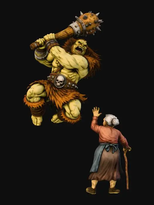 3D model for Unexpected Encounter