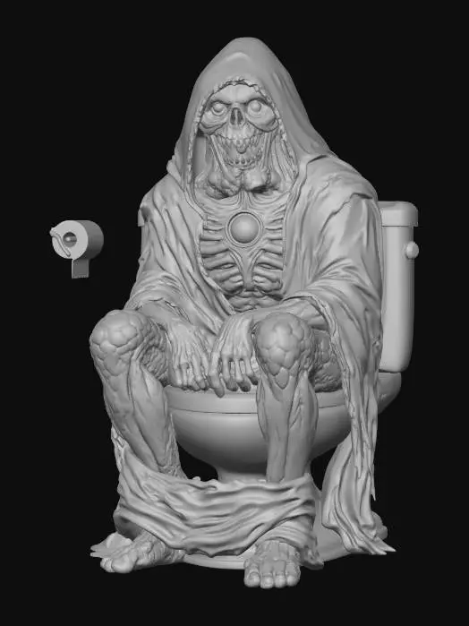 3D model for Lavatory Lich