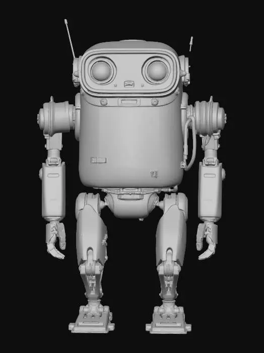3D model for Vintage Cola Bot