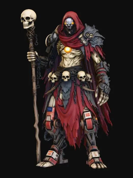 3D model for Death's Mechanized Herald