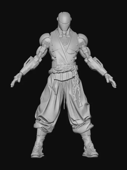 3D model for Samurai Automaton