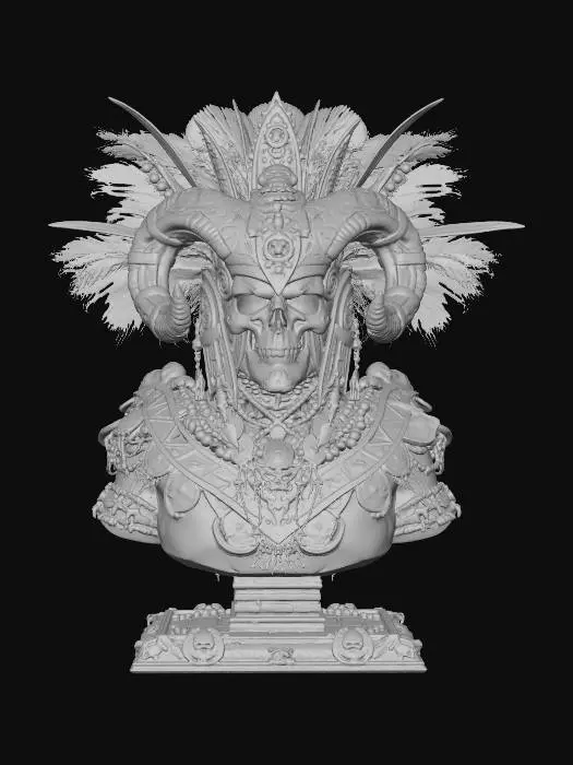 3D model for Warrior of the Underworld