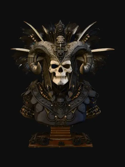 3D model for Warrior of the Underworld