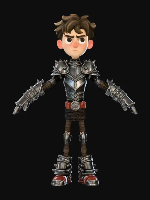 3D model for Knight's Determination