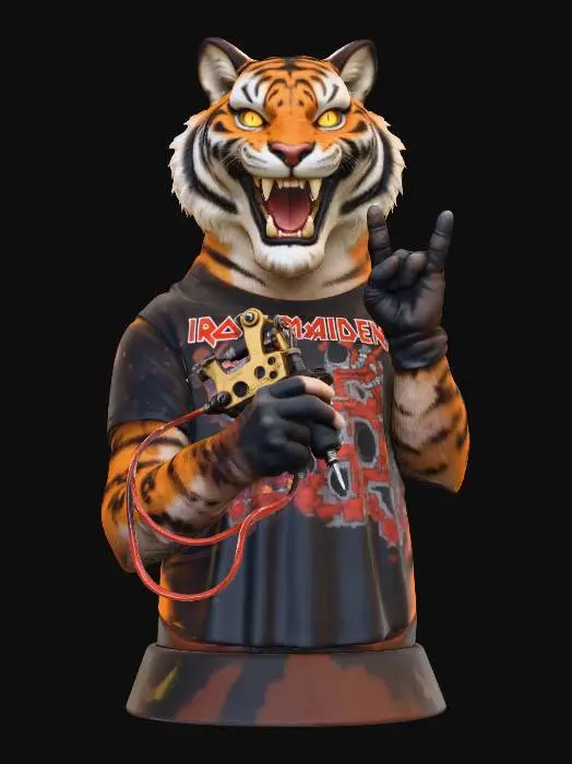 3D model for Roaring Ink Master