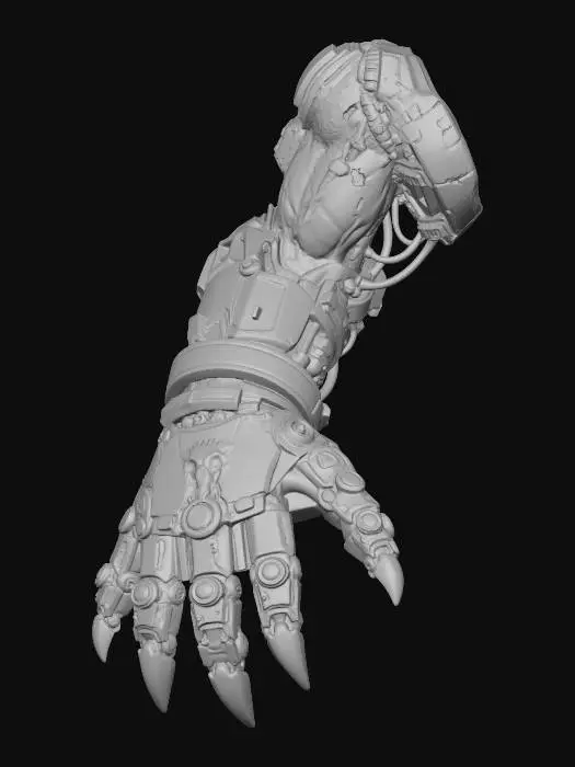 3D model for Cyber Claw