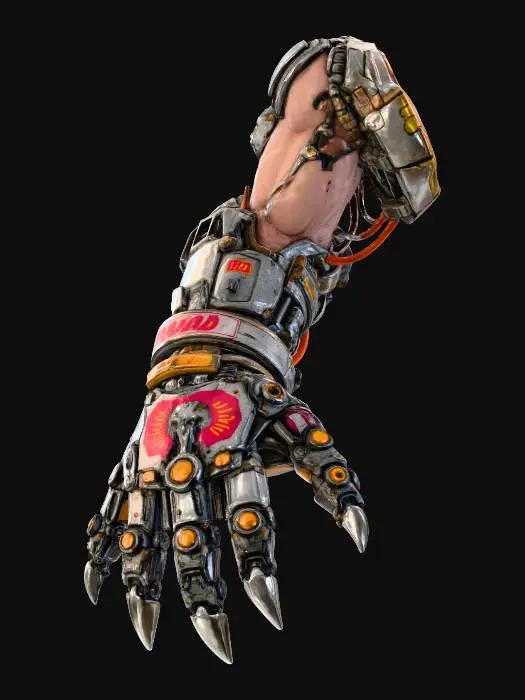 3D model for Cyber Claw